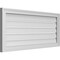 Ekena Millwork Vertical Surface Mount PVC Gable Vent: Functional, w/ 2"W x 1-1/2"P Brickmould Frame, 40"W x 18"H GVPVE40X1802SF - alternate 4